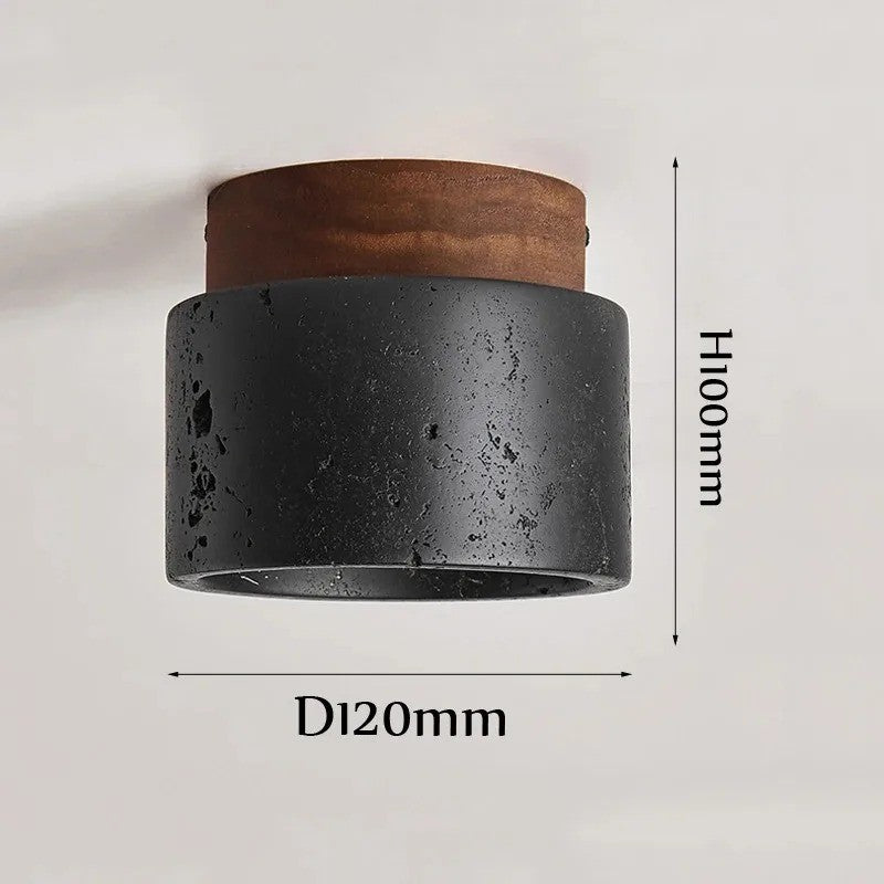 Decorative LED Corridor Balcony Ceiling Stone Lamp
